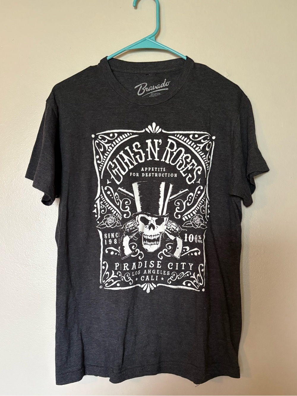 Bravado Black Guns N' Roses Paradise City Graphic Tee